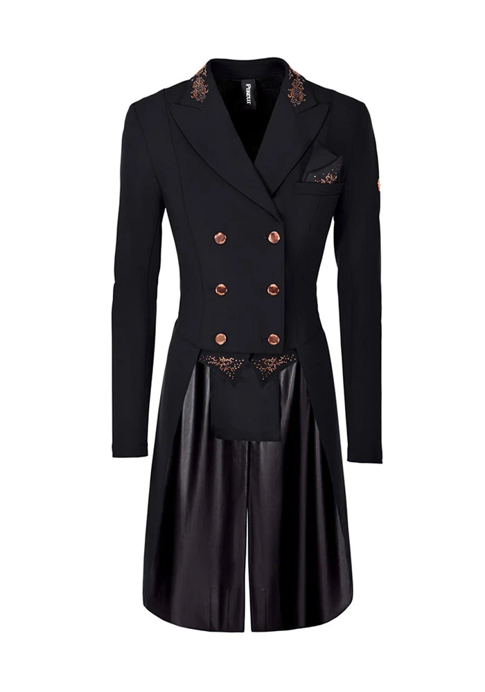 Pikeur Lilien Pure Rose Gold Ladies Dressage Tails Coat Shadbelly 6 Pikeur Lilien Pure Rose Gold Ladies Dressage Tails Coat Shadbelly - Image 4