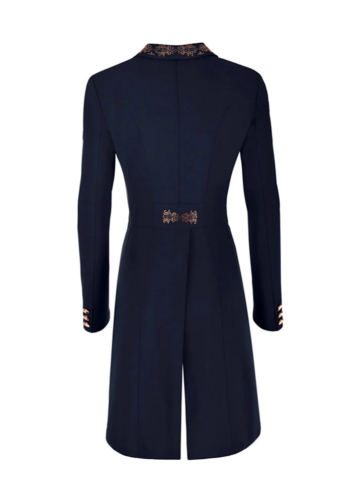 Pikeur Lilien Pure Rose Gold Ladies Dressage Tails Coat Shadbelly 4 Pikeur Lilien Pure Rose Gold Ladies Dressage Tails Coat Shadbelly - Image 2