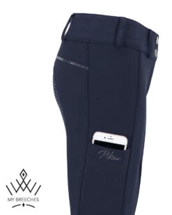 Pikeur Xenia Full Grip Children's Breeches -Pikeur Store PikeurXeniaFullGripChildren sBreechesCLOSEUP