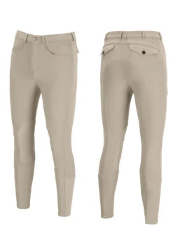 Pikeur Rodrigo Grip II Knee Patch Men's Breeches - Competition Colours