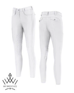 Pikeur Romy Knee Grip Ladies Breeches -Pikeur Store ROMYKNEEGRIPWHITE