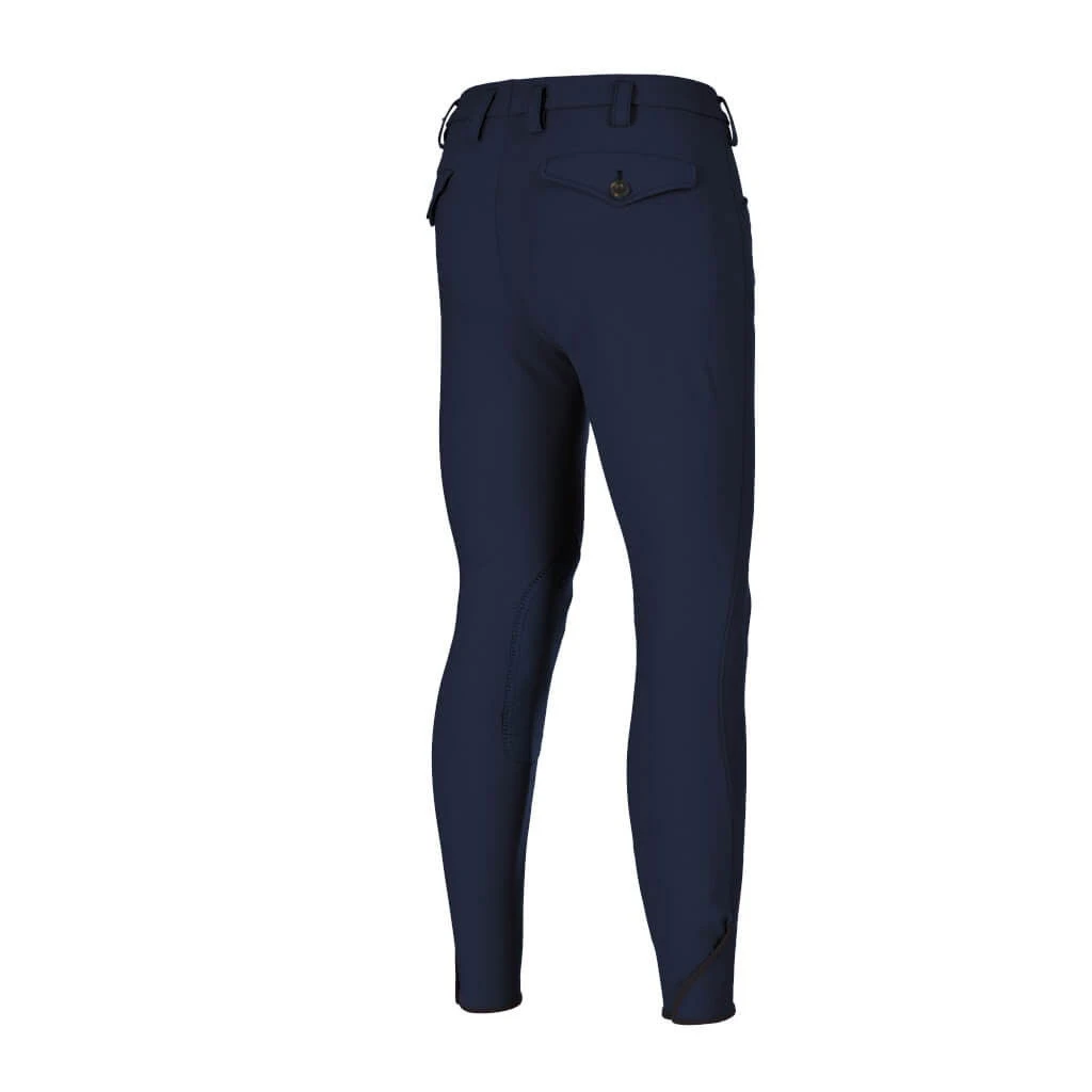 Pikeur Men's Breeches Rodrigo, Knee Patches, McCrown Trim 4 Pikeur Men's Breeches Rodrigo, Knee Patches, McCrown Trim - Image 2