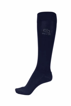 Pikeur Long Socks With Strass Logo