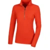 Pikeur Classic Sports Polartec Shirt Burnt Orange -Pikeur Store pik 403701 122 930 f