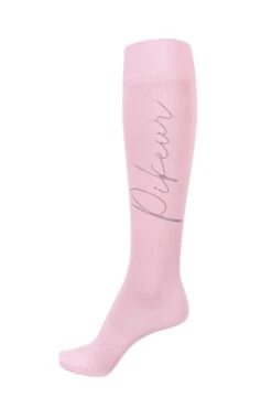 Pikeur Long Riding Socks With Rhinestud Logo