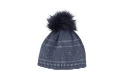 Pikeur Faux Fur Crystal Lurex Bobble Hat